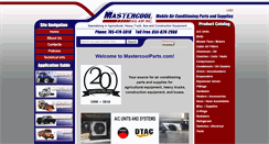 Desktop Screenshot of mastercoolparts.com